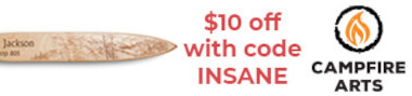 Made to honor, in the USA, $10 off with code INSANE